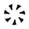 Grid Wheels Fits GD01 Series 18 x 9 Size Rims Black Plastic Set Of 7 Equips One Wheel With Screws 1189BLINL - alternate 2